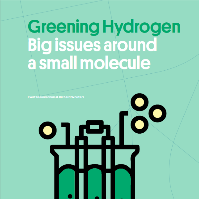Greening hydrogen - cover