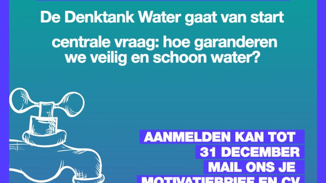 Denktank Water Jong Wetenschappelijk Bureau