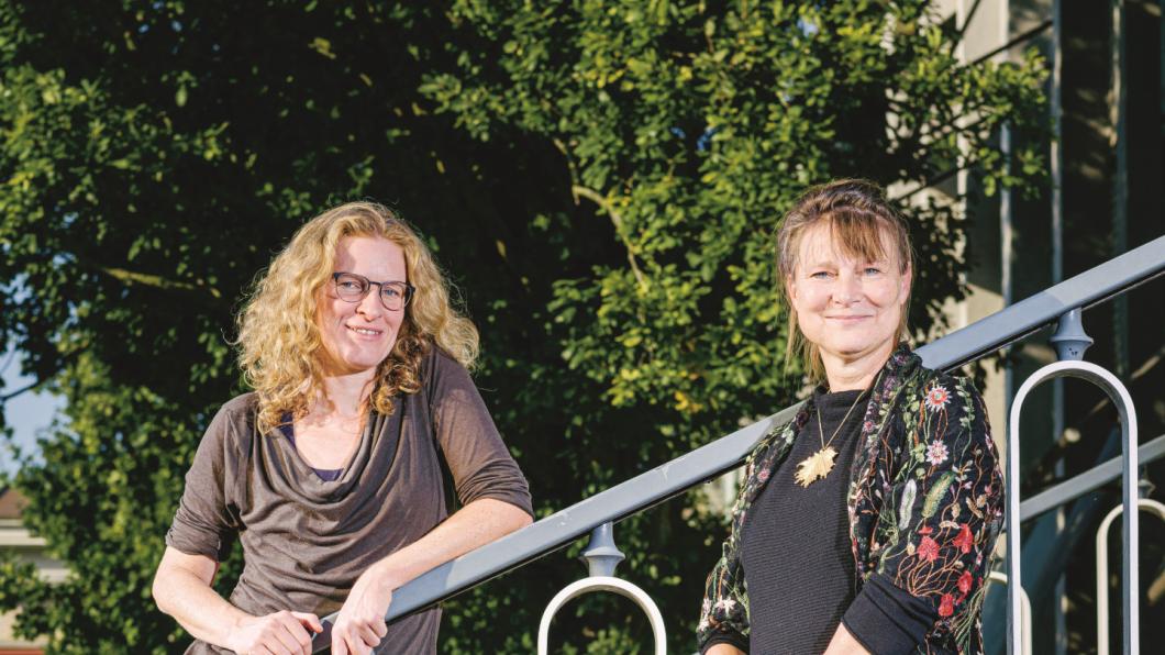 Foto Heleen de Coninck en Marjan Minnesma.