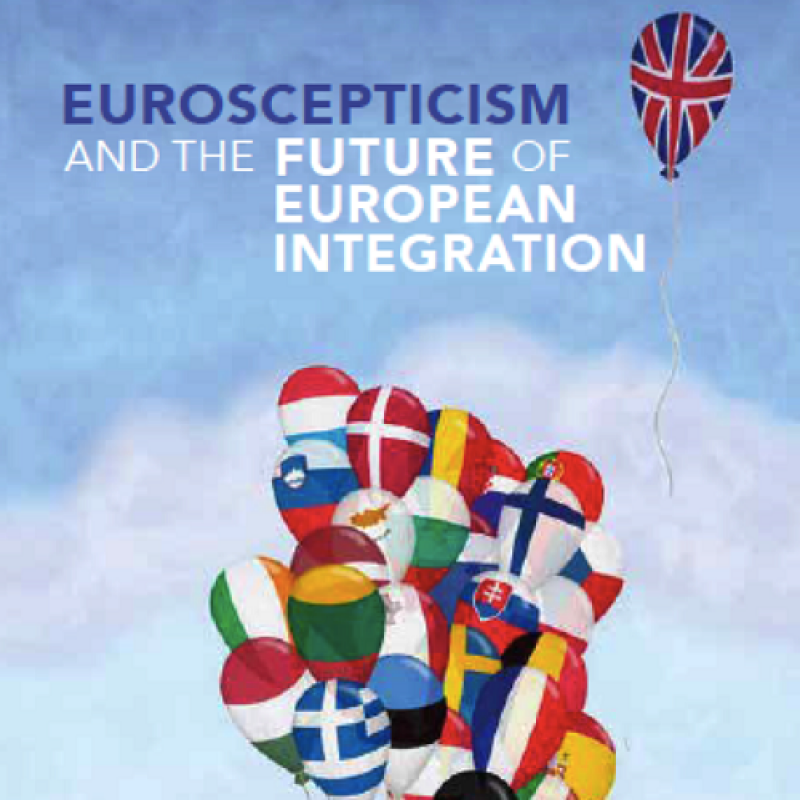 Boekomslag Euroscepticism bij C.E. de Vries