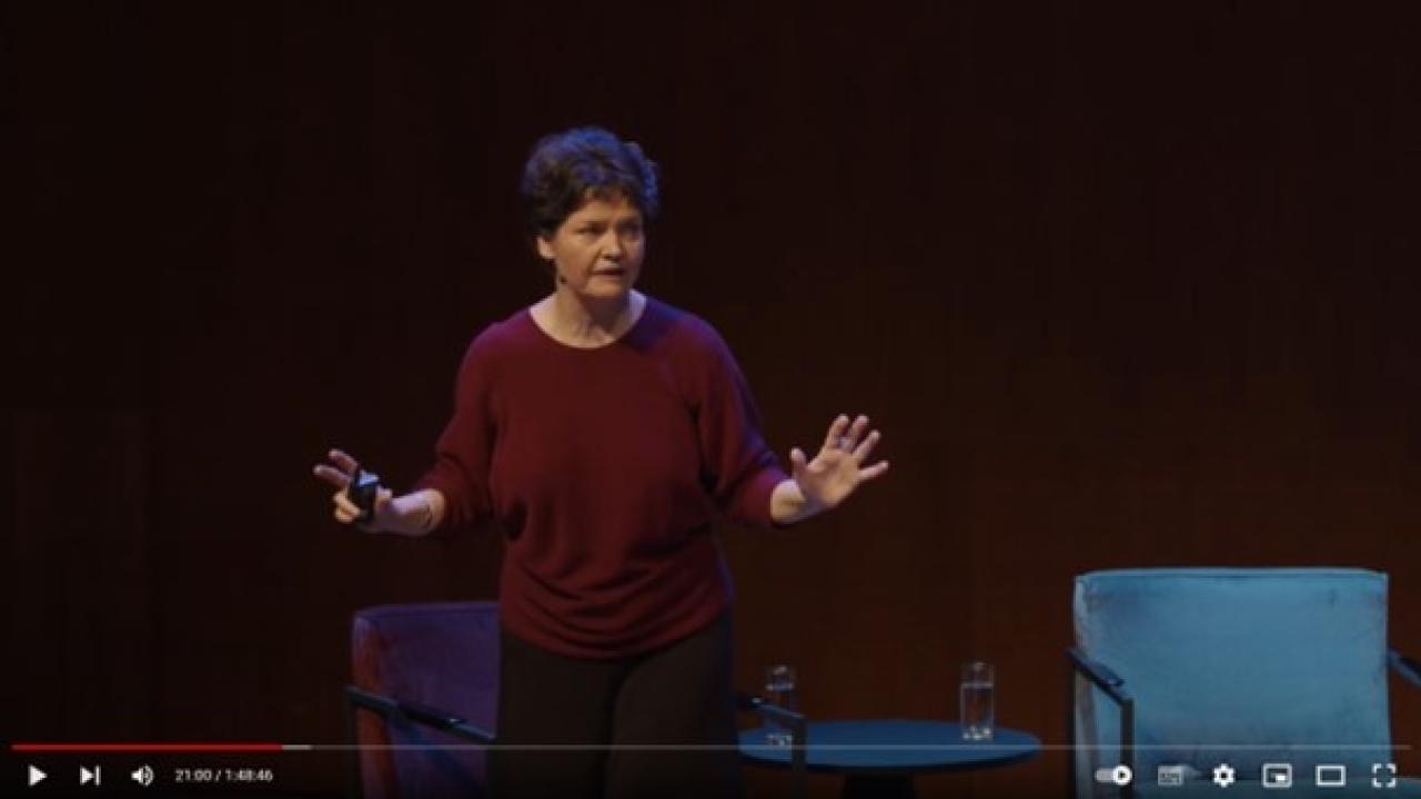 Kate Raworth houdt de Gaialezing 2023